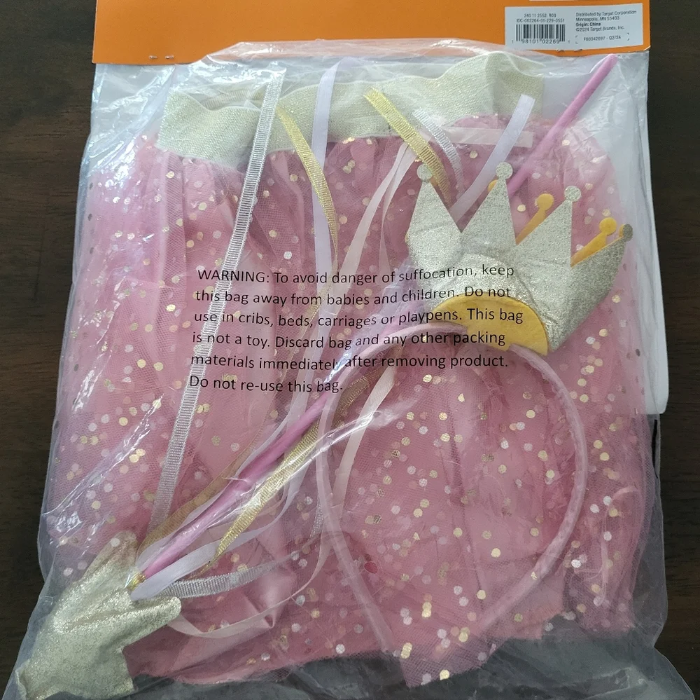 Kids Pink Princess Tutu